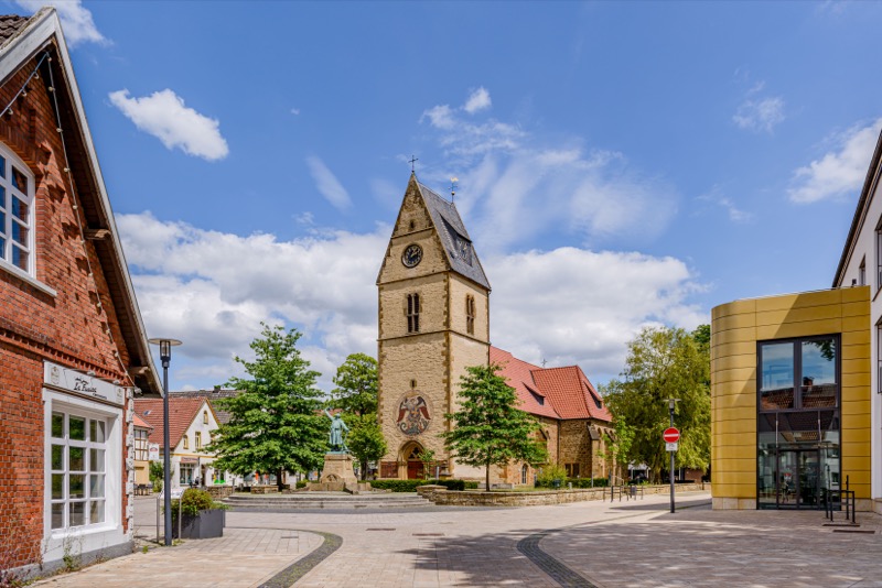 Kirchplatz in Steinhagen