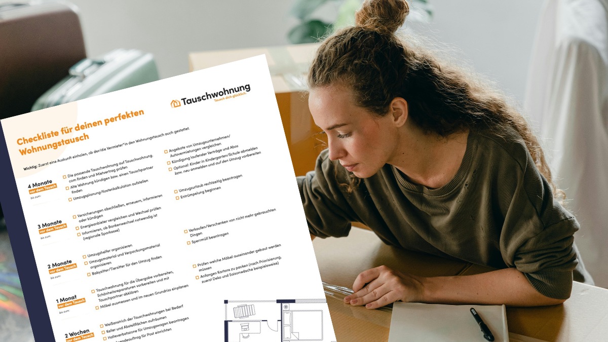 Schritt-für-Schritt Ablauf Wohnungstausch