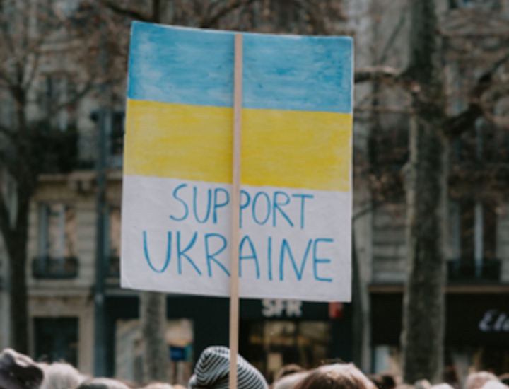 Support Ukraine Desktop Ansicht