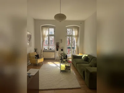 Altbauwohnung am Helmholtzplatz Dielenboden
