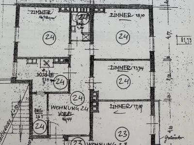 83 m² Wohnung in Schwabing-West, 3 Zimmer