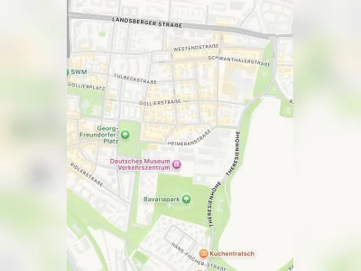 2-Zimmer-Wohnung in München-Schwanthalerhöhe – 45 m² – 850 €