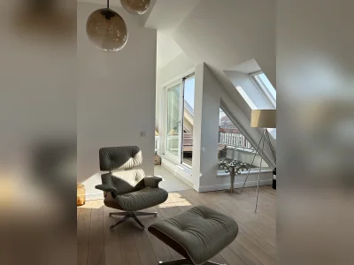 100qm Dachgeschosswohnung inkl. Fahrstuhl Mitte / P-Berg
