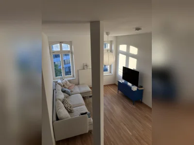 Sonnige Maisonette-Wohnung + Balkon im Leipziger Osten