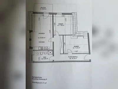 Wandsbek: Schicke 2-Zimmer-Wohnung