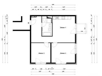 80 m² Wohnung in Lichtenberg, Berlin