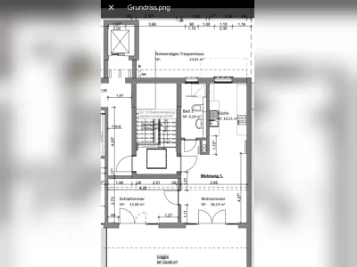 Hochwertige 2-Zimmer Wohnung mit EBK und Dachterrasse